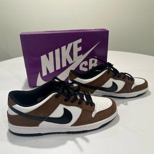 Nike SB Dunk Low Brown/Black/White with box: Men's size 10
